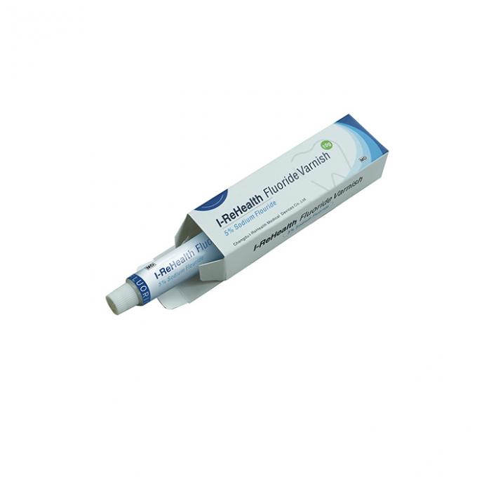CE Yellow Fluoride Varnish For Children Protective With 10g Package