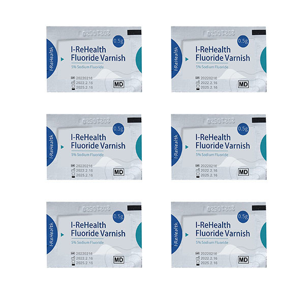 0.5g 5 Sodium Fluoride Varnish For Sensitive Teeth 100PK/ Box