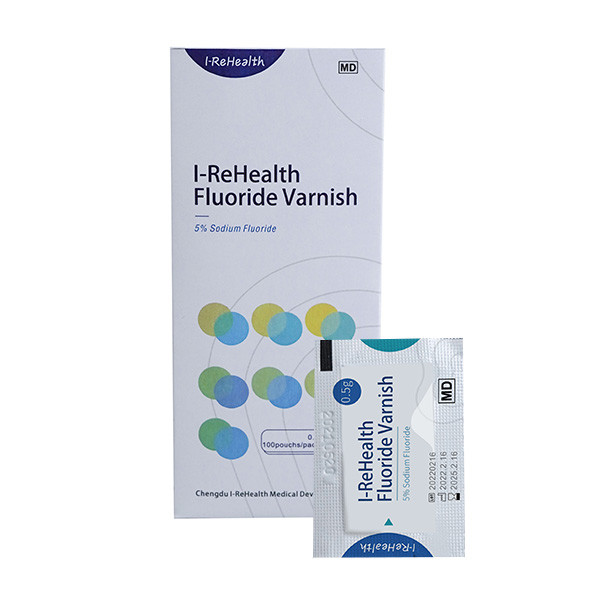 0.5g Individual Pack Fluoride Varnish For Children Enamel Demineralization Treatment