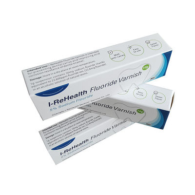 Pediatric Quick Drying Yellow Fluoride Varnish With Tasty Flavor