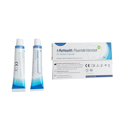 15 Seconds Quick Drying Fluoride Varnish Yellow Color For Pediatric