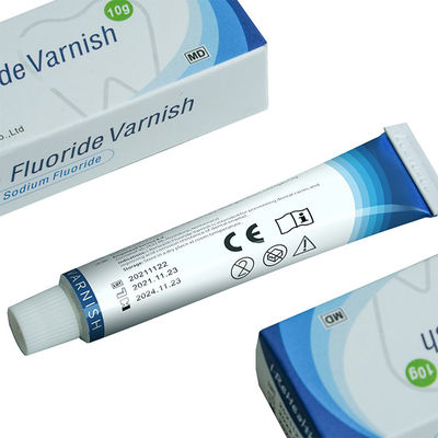 CE ISO Certified 5% Sodium Fluoride Tooth Varnish with Melon Flavour for Preventing Tooth Caries