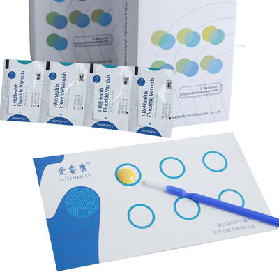 CE Pediatric Fluoride Varnish with 5% Sodium Fluoride and Fruit Flavour for Tooth Decay Prevention 0.5g/Pouch
