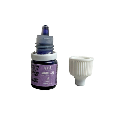 quality 3mL 2 Tone Purple Red Plaque Indicator Liquid Staining Disclose Solution factory