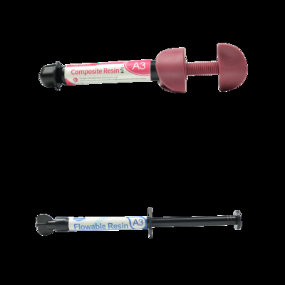 quality Dental Composite Resin with Strong Bond To Tooth Structure Natural Tooth-like Appearance and Light-cured Or Self-cured Options factory