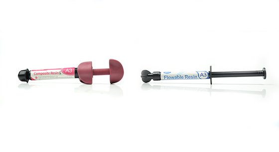 quality Dental 2g/ Syringe Visible Light Cure Flowable Composite Liquid Resin in Black's classes Ⅲ and V factory