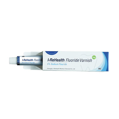 quality Melon Flavor 5% NaF Pediatric Fluoride Dental Varnish For Sensitive Teeth 10g factory
