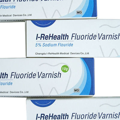 10-15s Dental Varnish For Sensitive Teeth 5 Percent Sodium Fluoride Varnish