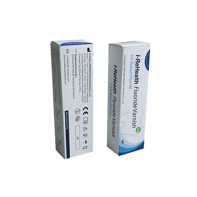 Natural Resin 5% Naf Sticky Fluoride Varnish Teeth Sensitivity CE