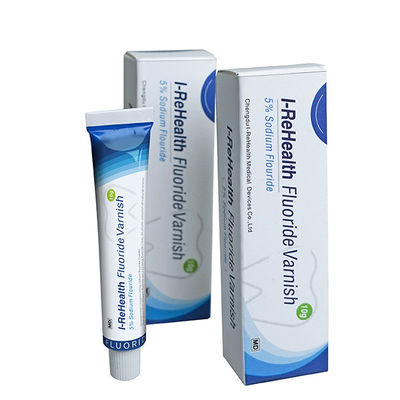 10g 5% NaF Topical Applic Teeth Varnish Protection Melon Flavor
