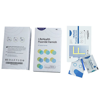 0.5g 10 Set Fluoride Varnish For Adults Dental Caries Quick Drying