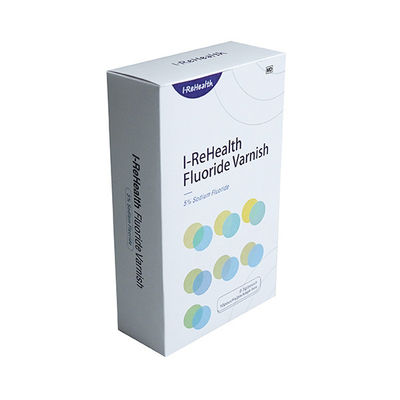 5% Sodium Dental Fluoride Varnish 0.5g 10 Set Pediatric Fluoride Varnish