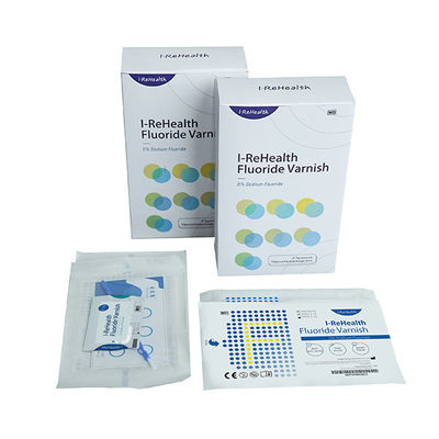 Dental 0.5g 10 Set Sodium Fluoride Varnish For Orthodontic Demineralization