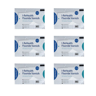 0.5g 5% Sodium Fluoride Varnish For Sensitive Teeth 100PK/ Box