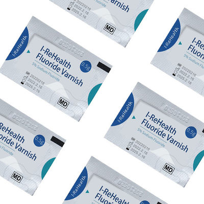 0.5g Fruit Taste 5% Sodium Quick Drying Fluoride Varnish In Dental Hospital